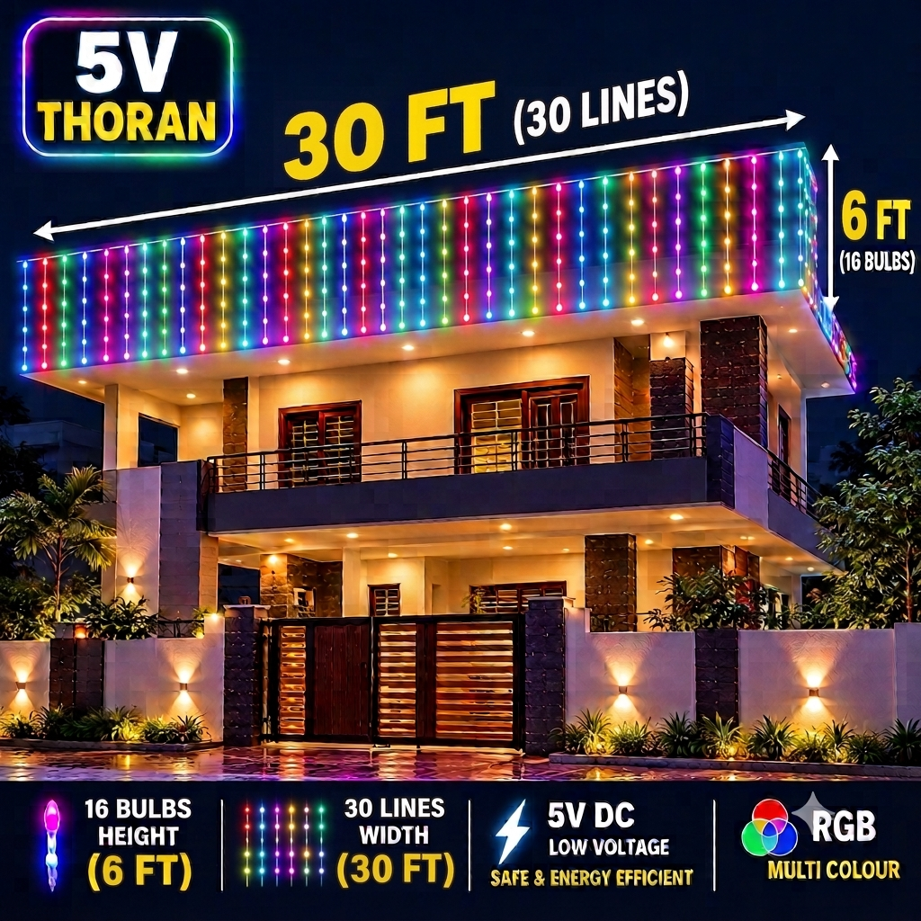 6ft(height) x 30ft(width) Pixel Led Design Thoran