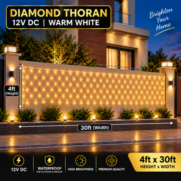 12v SMD 4ft(height) x 30ft(width) Diamond Thoran
