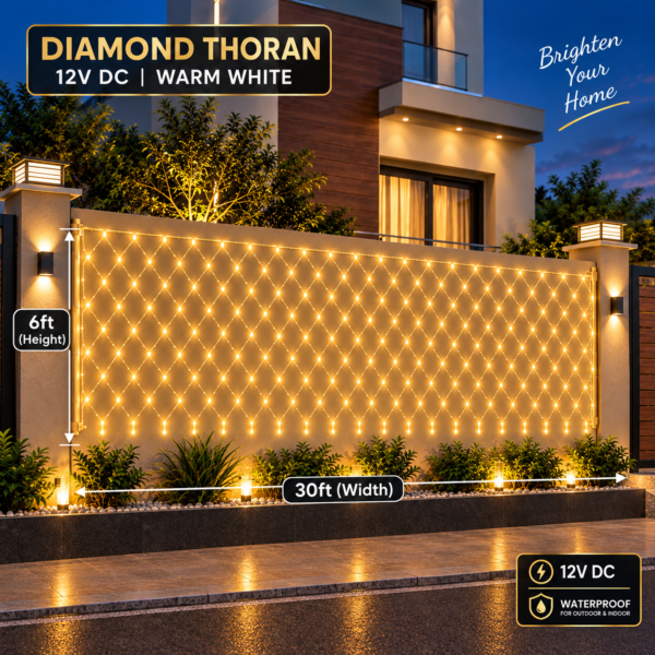 12v SMD 6ft(height) x 30ft(width) Diamond Thoran