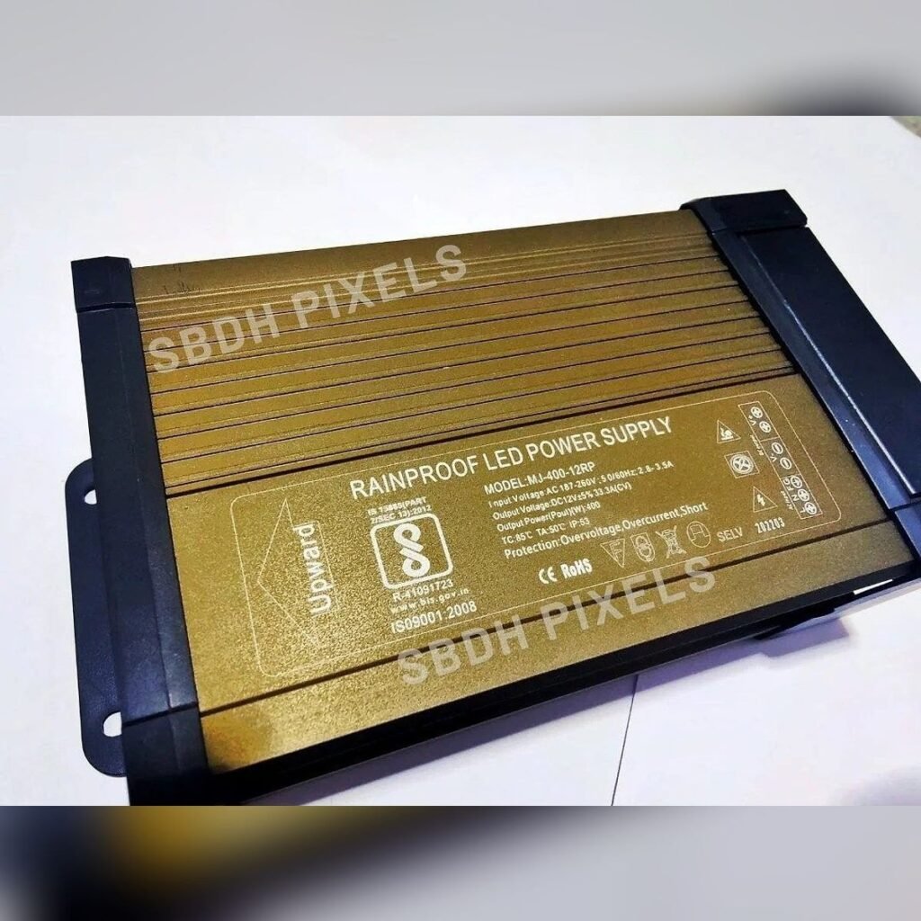 12V 400W Rainproof SMPS Power Supply, 33A