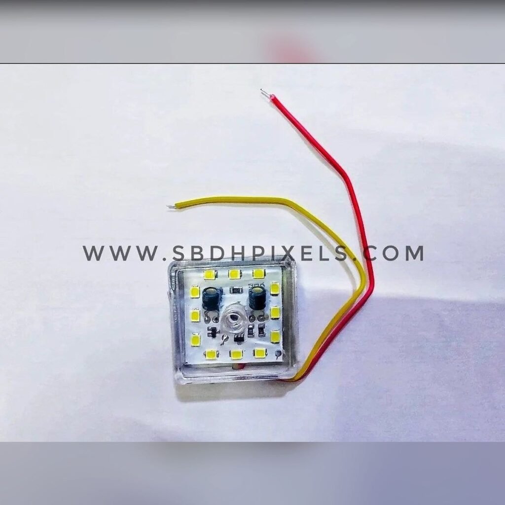 12V White LED Flasher, No Controller Needed