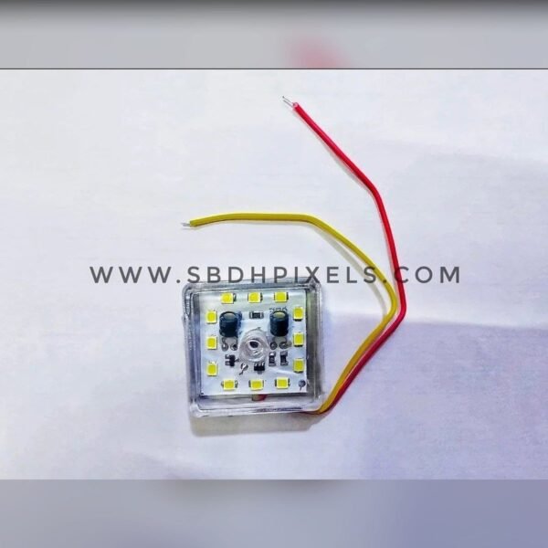 12V White LED Flasher, No Controller Needed