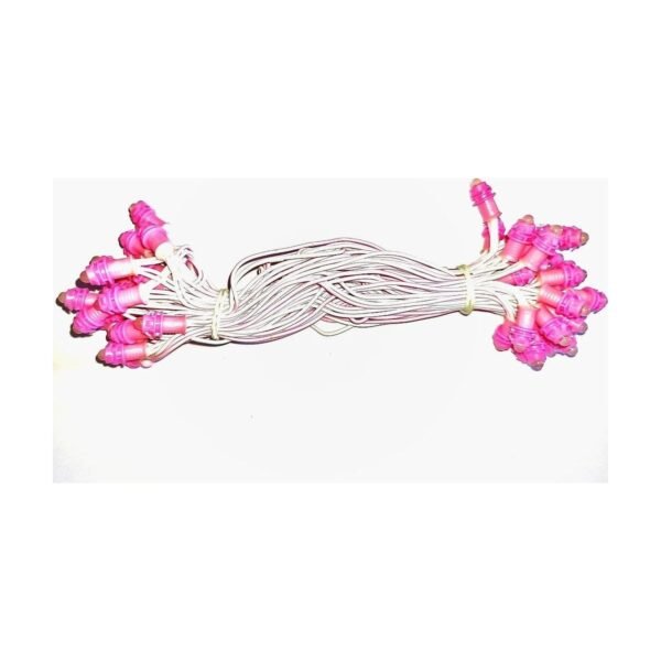 12V Pink LED String 7 Inch, 50 Bulbs