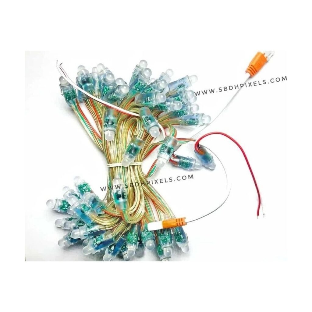 5V RGB Gel Wire Pixel String 5 Inch