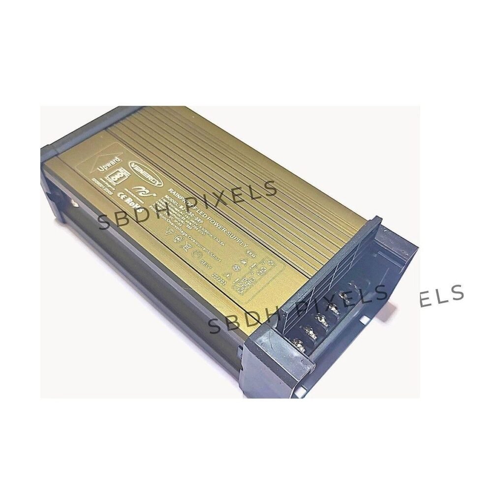5V 70A Rainproof SMPS for RGB Pixels