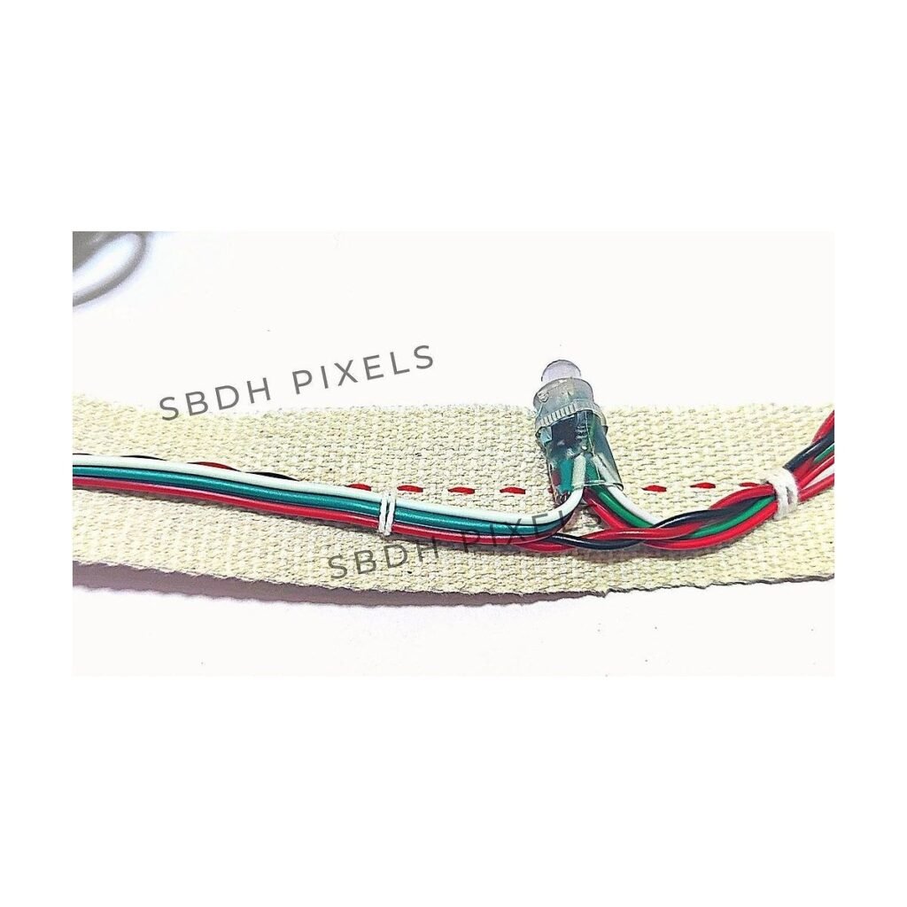 40 Ft RGB Pixel Belt, Ready to Tie