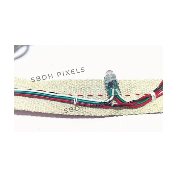 40 Ft RGB Pixel Belt, Ready to Tie